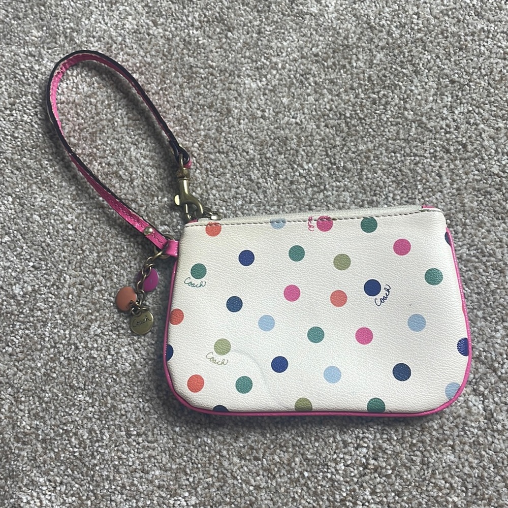 Coach wristlet
